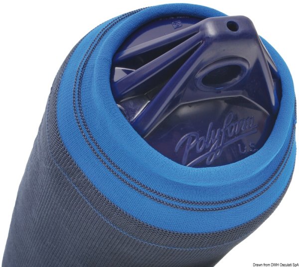 Copriparabordo F3 blu testa elastica, in PP - 33.500.03